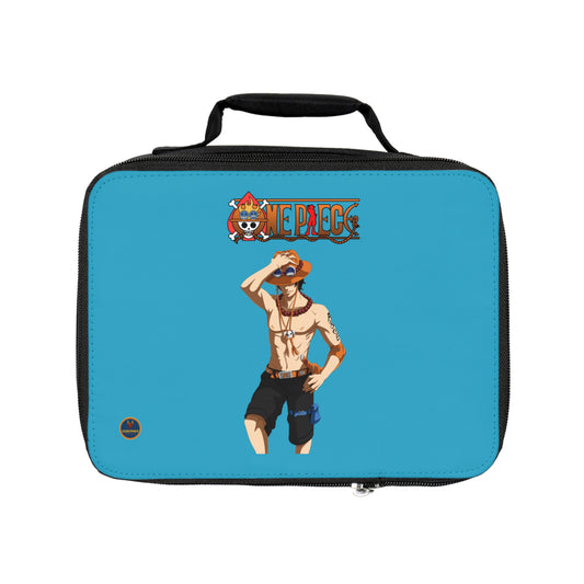 Sanji One Piece Anime Lunch Bag Turquoise 🍱