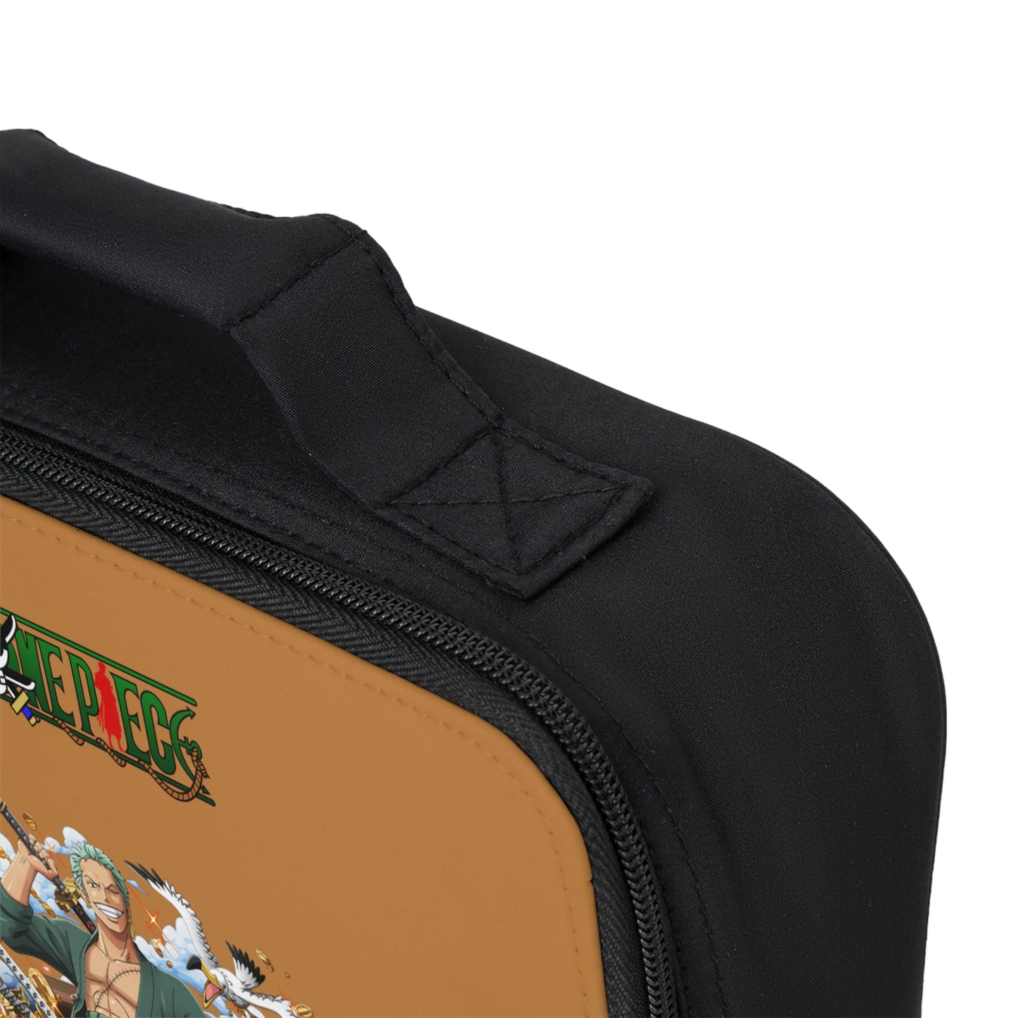 Roronoa Zoro One Piece Anime Lunch Bag Light brown 🍱