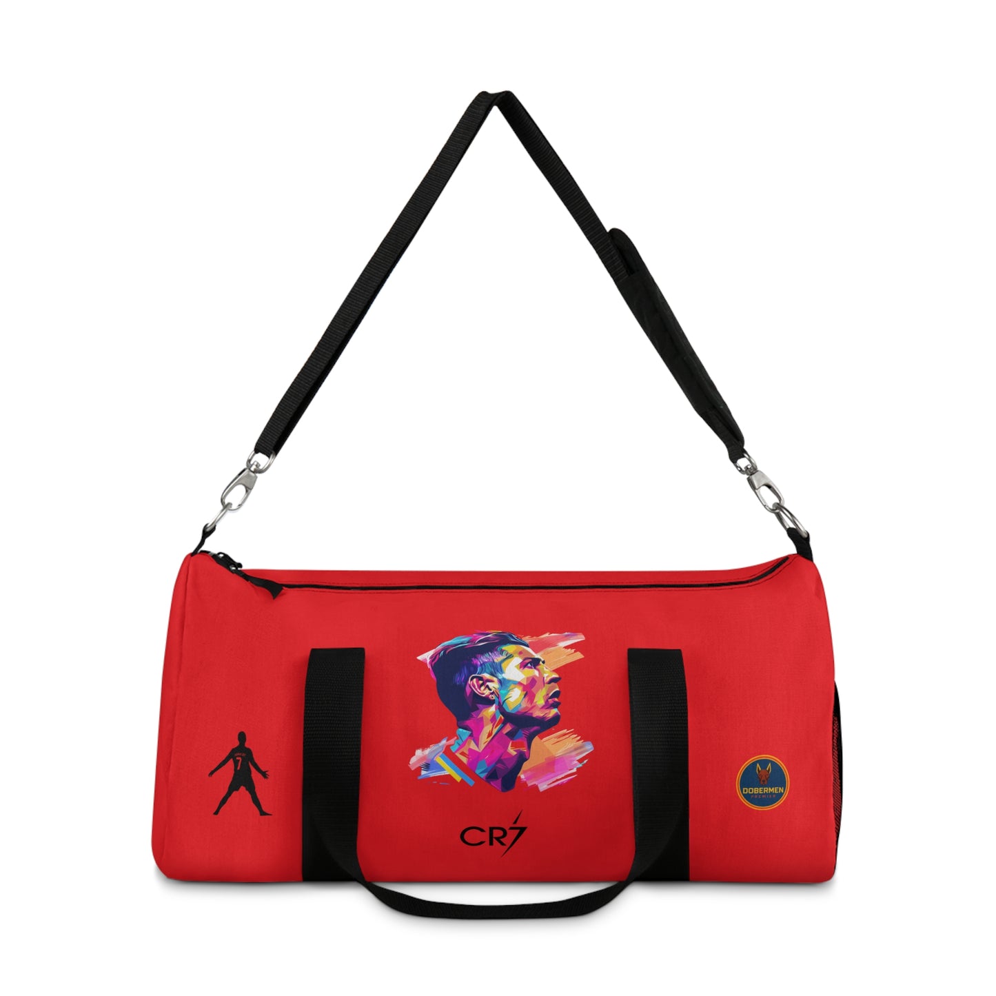 Premium Cristiano Ronaldo Duffel Bag Red 🏆⚽