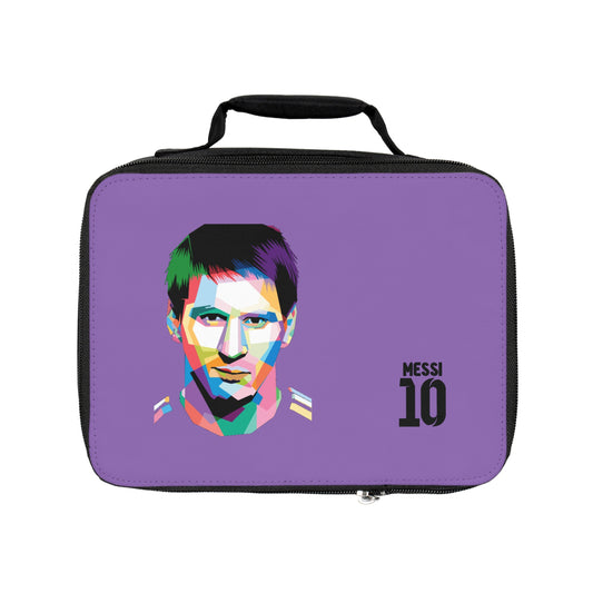 Lionel Messi LM10 Thermal Lunch Bag Light purple ⚽🥶