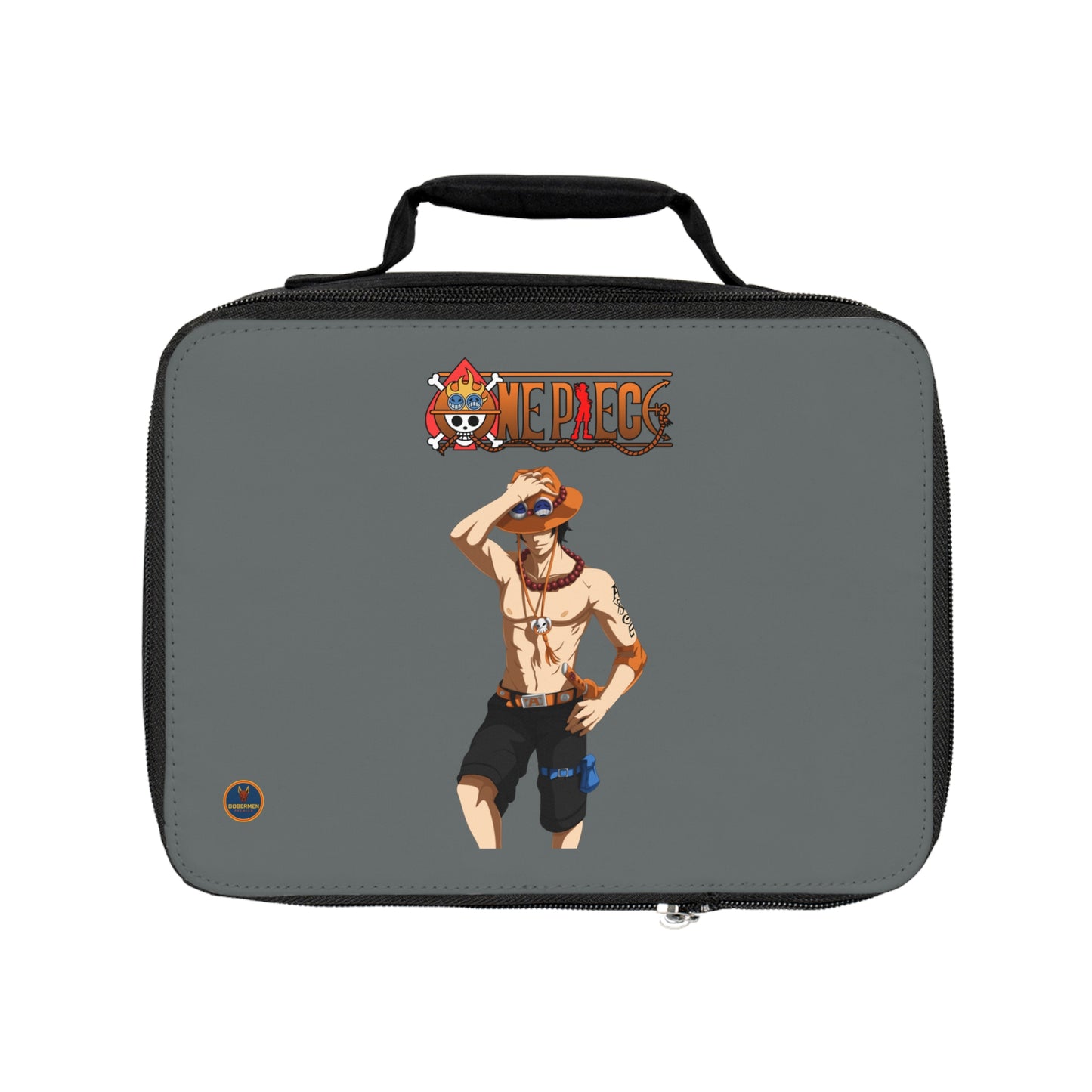 Sanji One Piece Anime Lunch Bag Dark grey 🍱