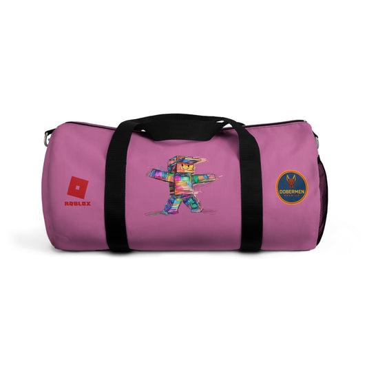 Roblox Themed Duffel Bag Light pink 🧒🕹️ 👧