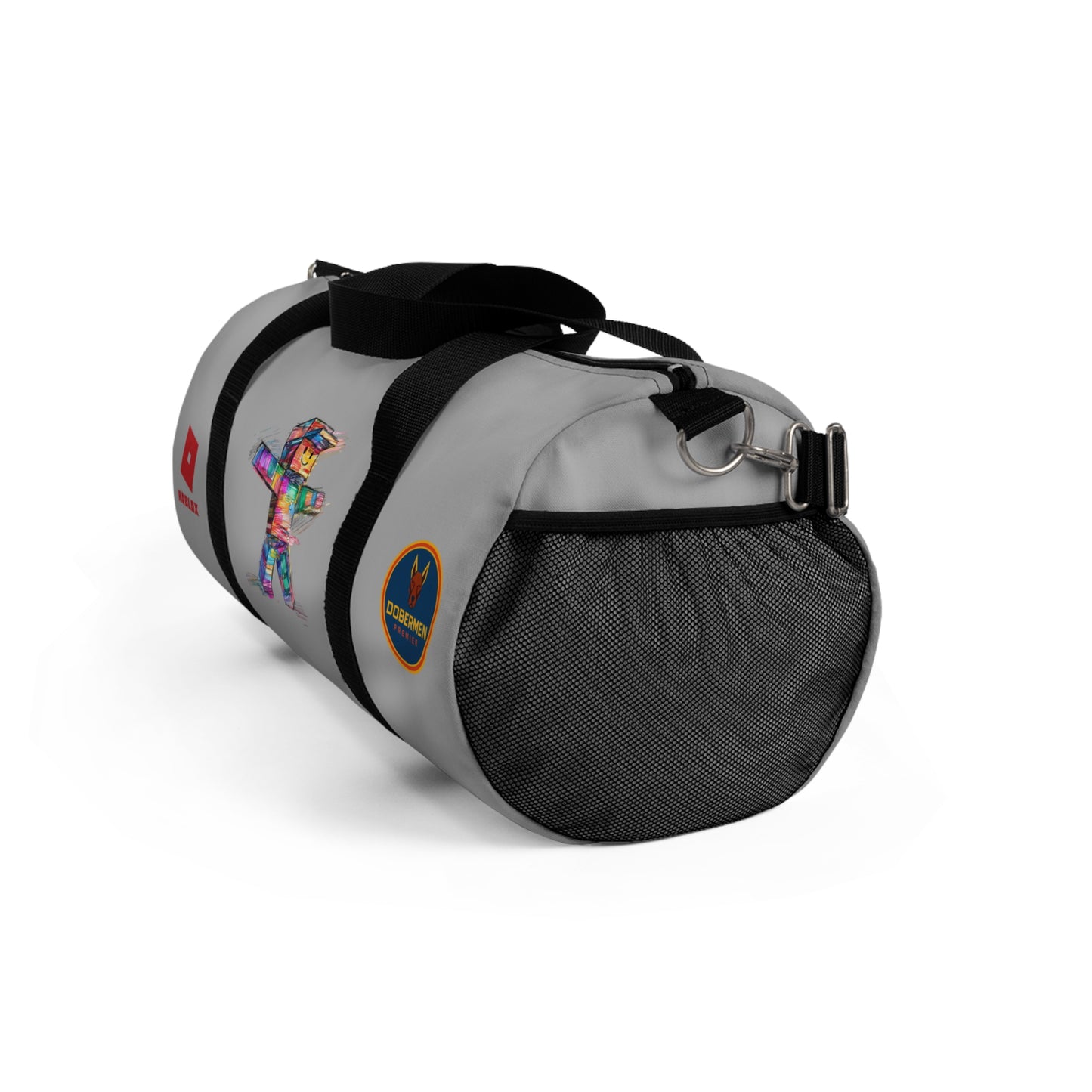 Roblox Themed Duffel Bag Light grey 🧒🕹️ 👧