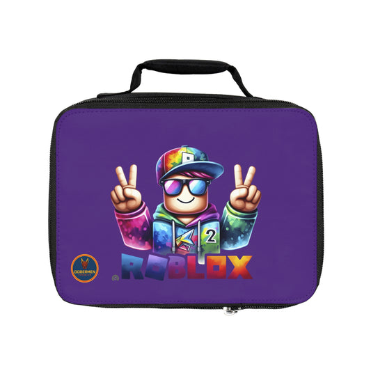 Roblox Fan Lunch Bag Purple 🎮🎒✨