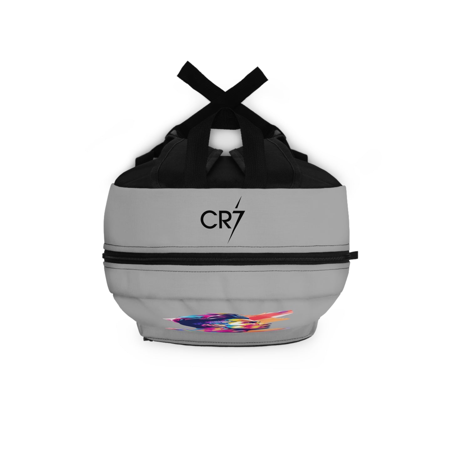 Cristiano Ronaldo CR7 School Backpack Light grey 🎒⚽