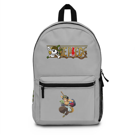 Usopp One Piece Anime Backpack Light grey 🎯