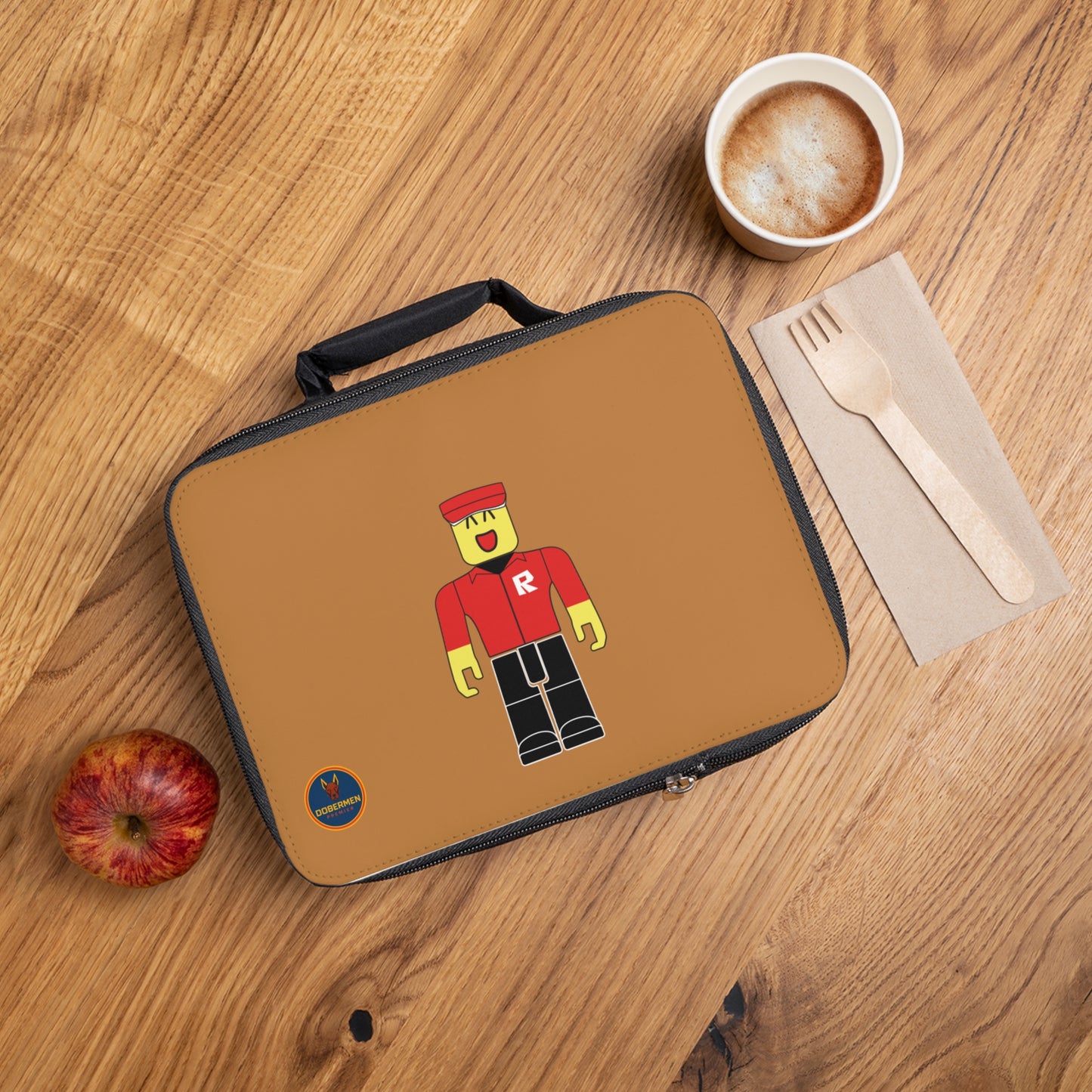 Roblox Gamer Lunch Bag Light brown 🎮🎒✨