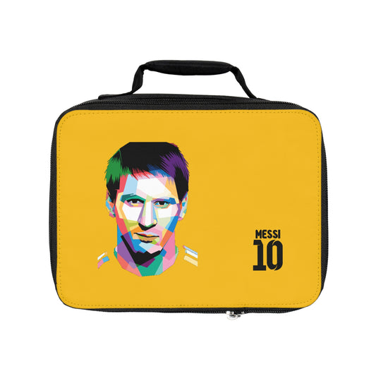 Lionel Messi LM10 Thermal Lunch Bag Yellow ⚽🥶