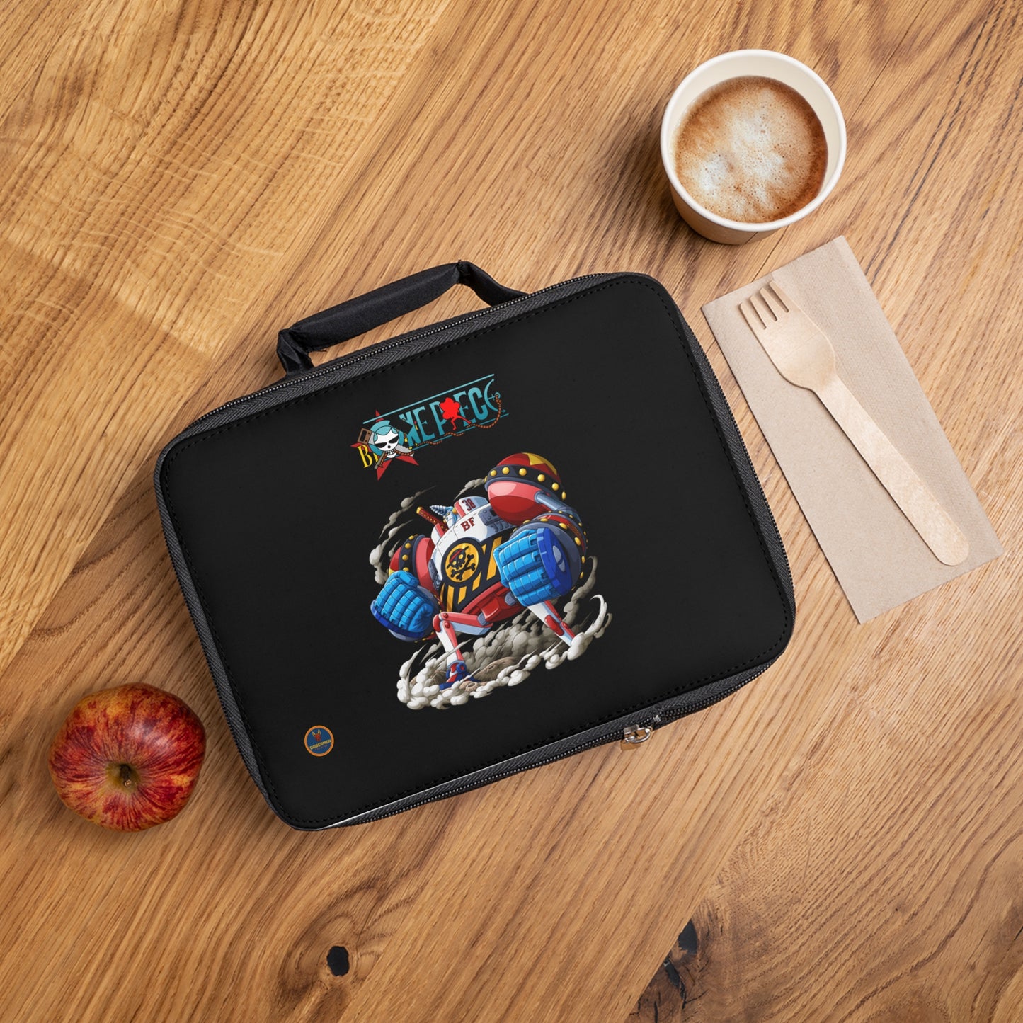 Franky One Piece Anime Lunch Bag Black 🍱