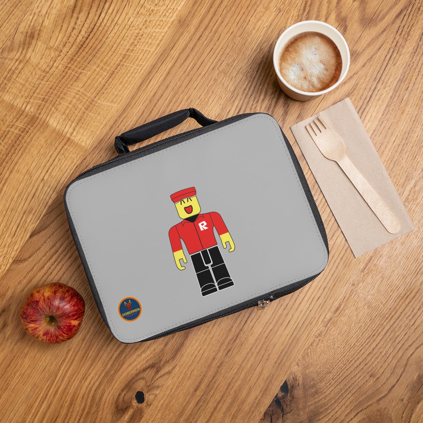 Roblox Gamer Lunch Bag Light grey 🎮🎒✨