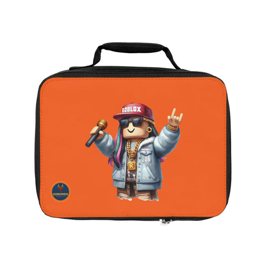 Insulated Roblox Lunch Tote Orange 🎮✨⚡