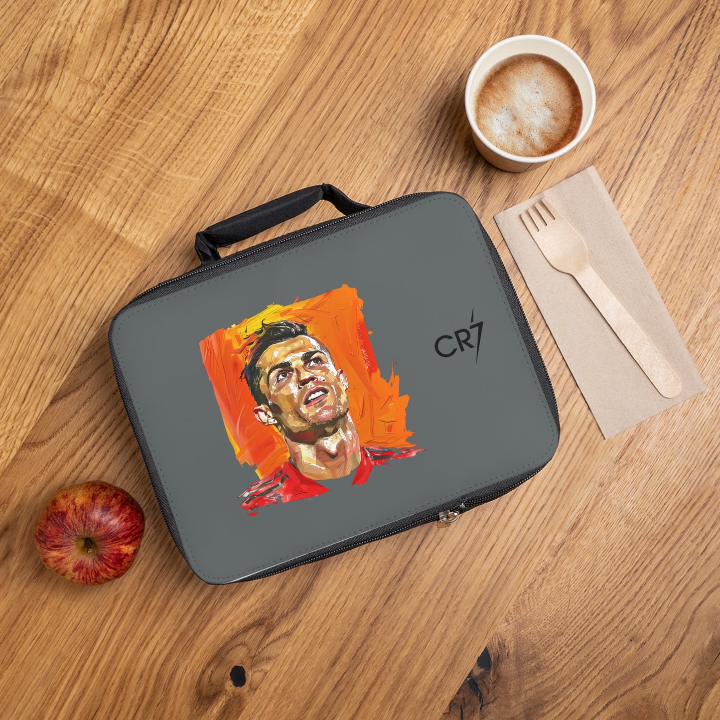 CR7 Cristiano Ronaldo Lunch Bag Dark grey ⚽🥇