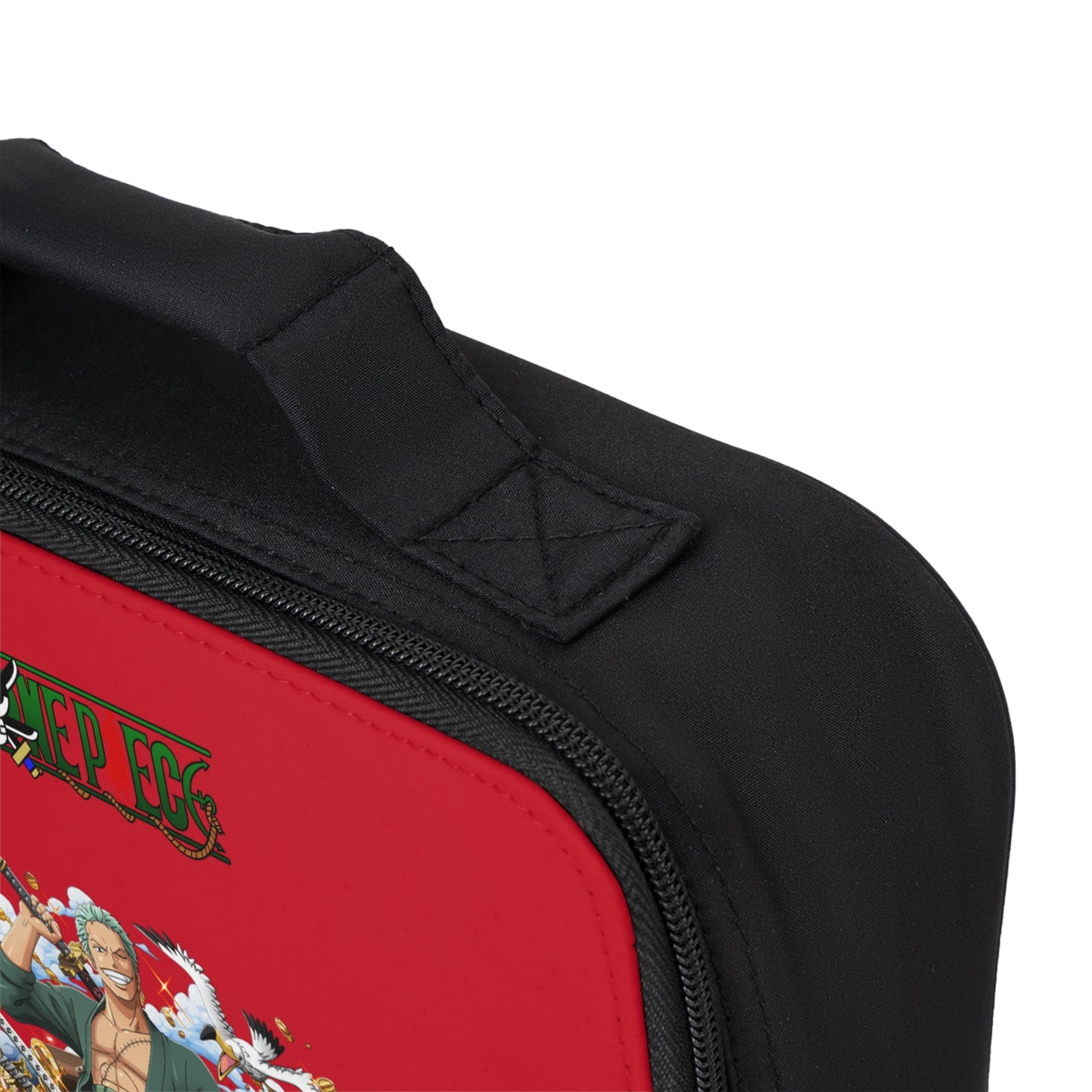 Roronoa Zoro One Piece Anime Lunch Bag Dark red 🍱