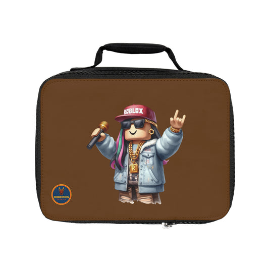 Insulated Roblox Lunch Tote Brown 🎮✨⚡