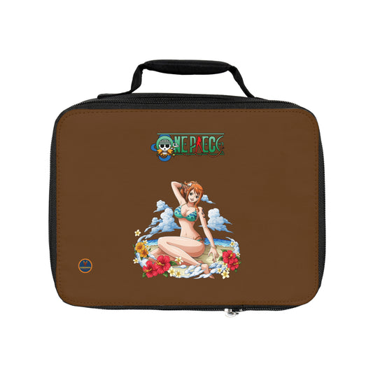 Nami One Piece Anime Lunch Bag Brown 🍱