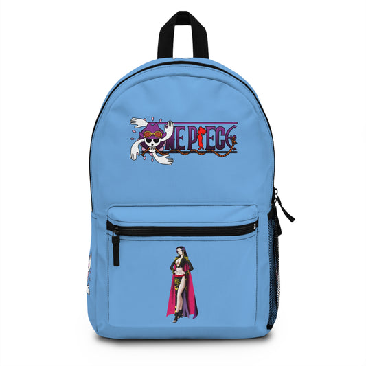 Nico Robin One Piece Premium Anime Backpack Light blue 🎒