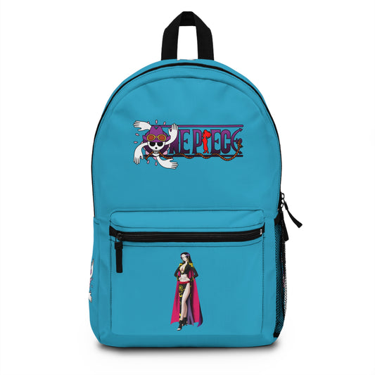 Nico Robin One Piece Premium Anime Backpack Turquoise 🎒