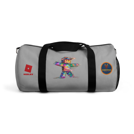 Roblox Themed Duffel Bag Light grey 🧒🕹️ 👧