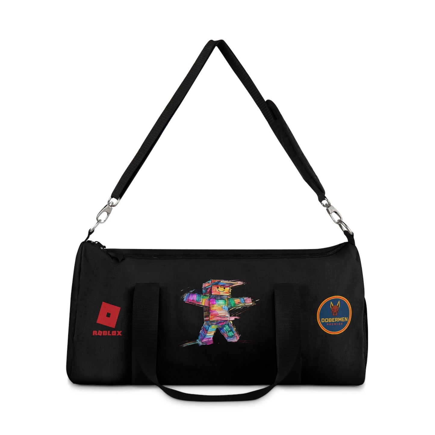 Roblox Themed Duffel Bag Black 🧒🕹️ 👧