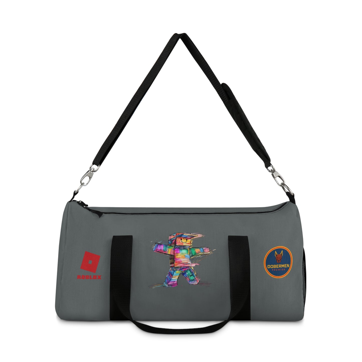 Roblox Themed Duffel Bag Dark grey 🧒🕹️ 👧