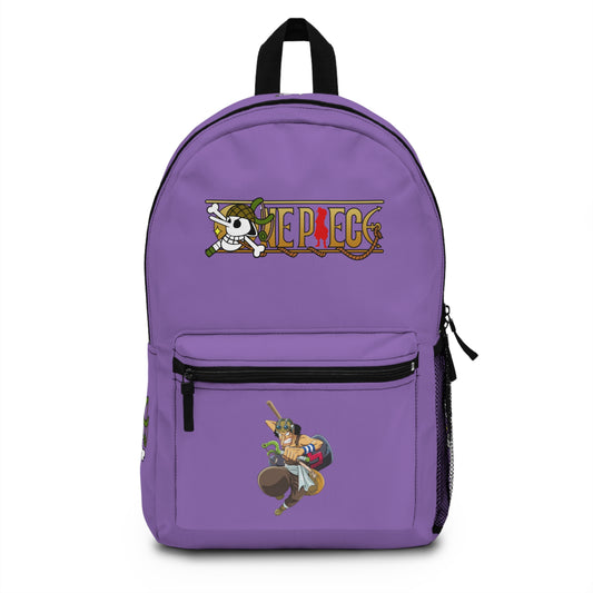Usopp One Piece Anime Backpack Light purple 🎯
