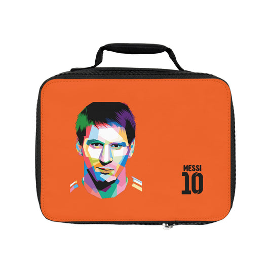 Lionel Messi LM10 Thermal Lunch Bag Orange ⚽🥶
