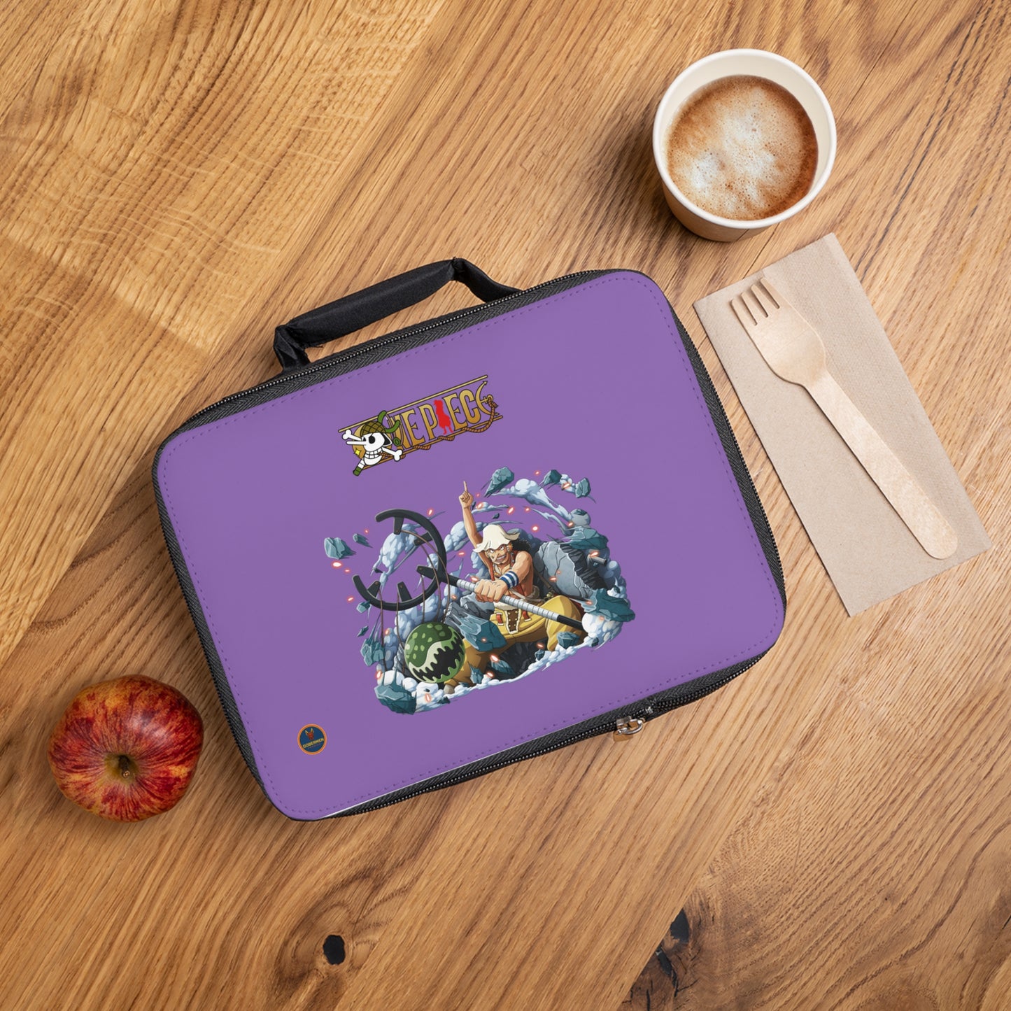 Usopp One Piece Anime Lunch Bag Light purple 🍱