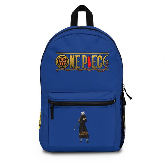 Trafalgar D. Water Law One Piece Anime Backpack Dark blue ⚓