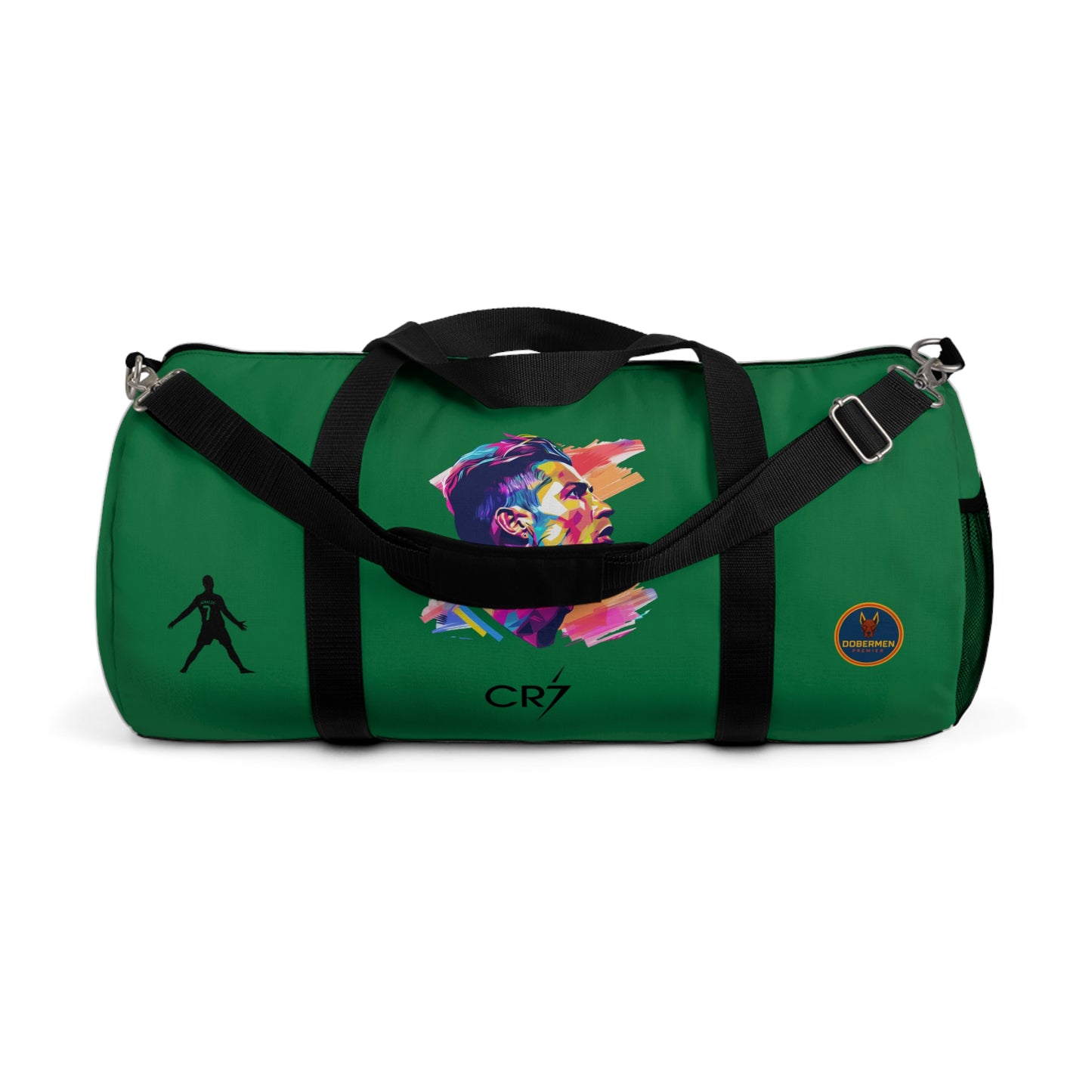 Premium Cristiano Ronaldo Duffel Bag Dark green 🏆⚽