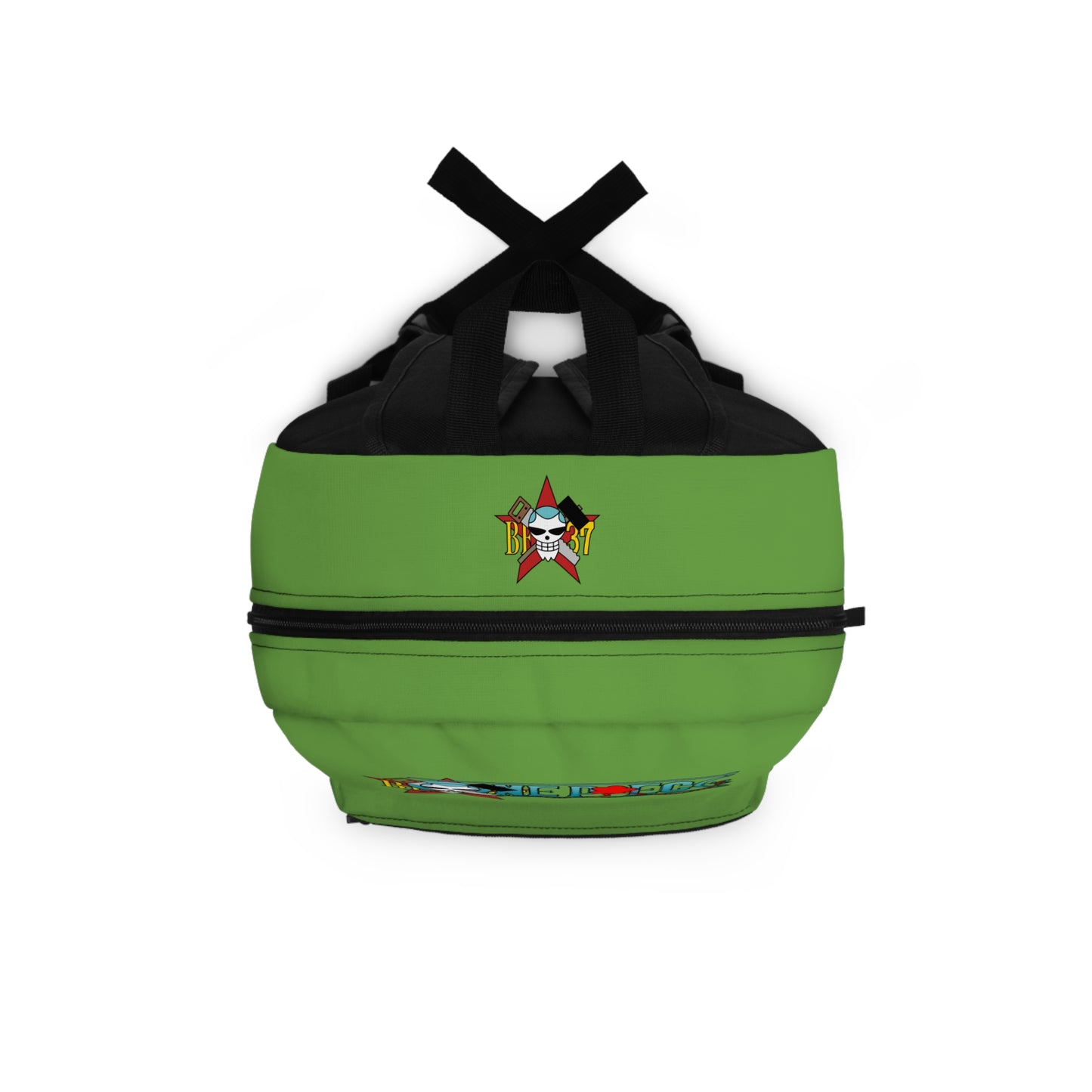 Franky One Piece Anime Backpack Green 🔧