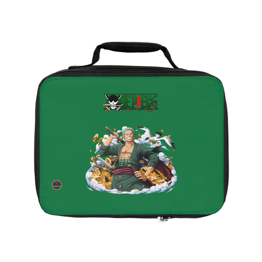 Roronoa Zoro One Piece Anime Lunch Bag Dark green 🍱