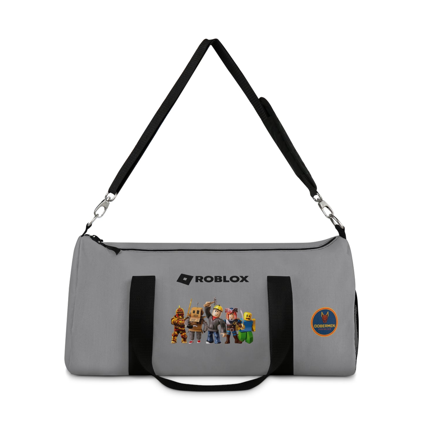 Roblox Adventure Duffel Grey 🎮✨🧳