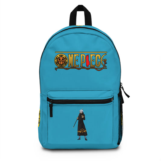 Trafalgar D. Water Law One Piece Anime Backpack Turquoise ⚓