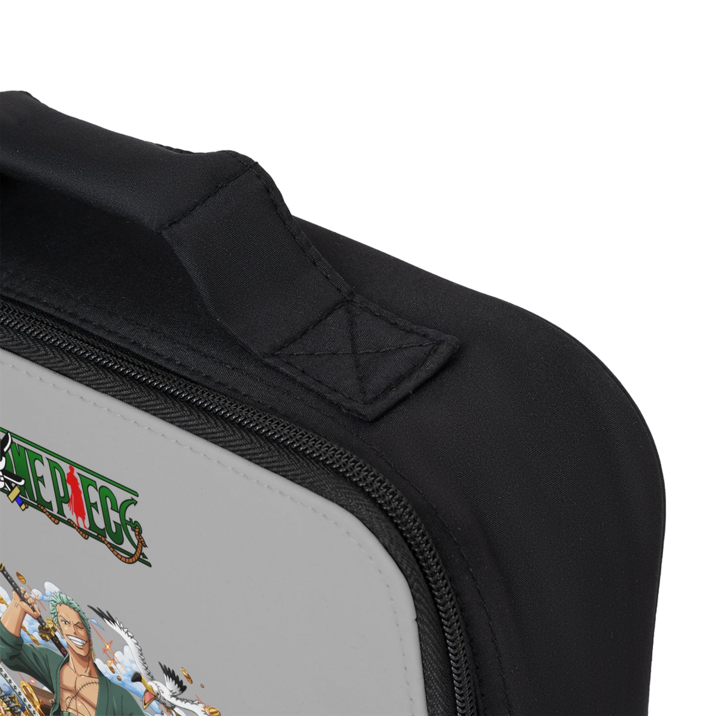 Roronoa Zoro One Piece Anime Lunch Bag Light grey 🍱