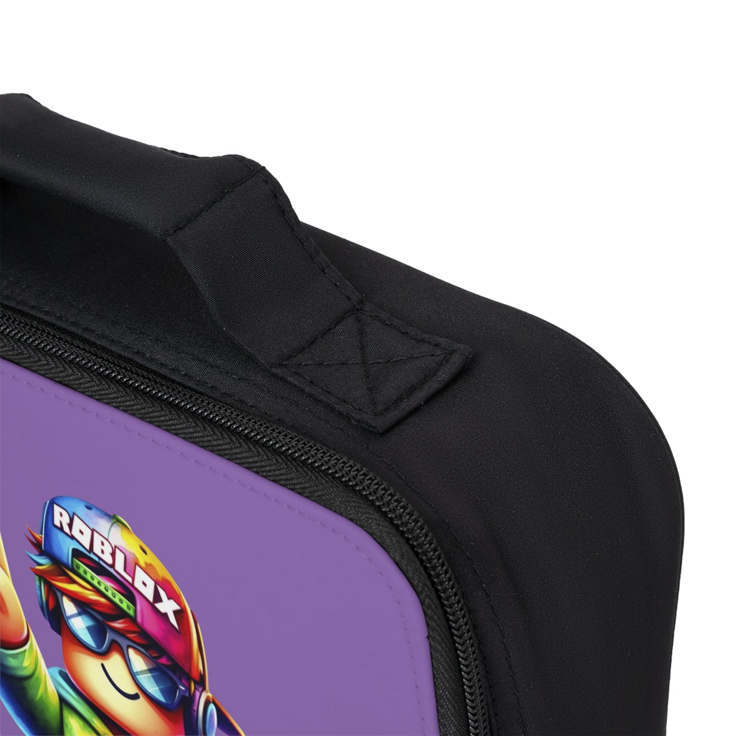 Vibrant Roblox Lunch Box Light purple 🌈 🎮🎒