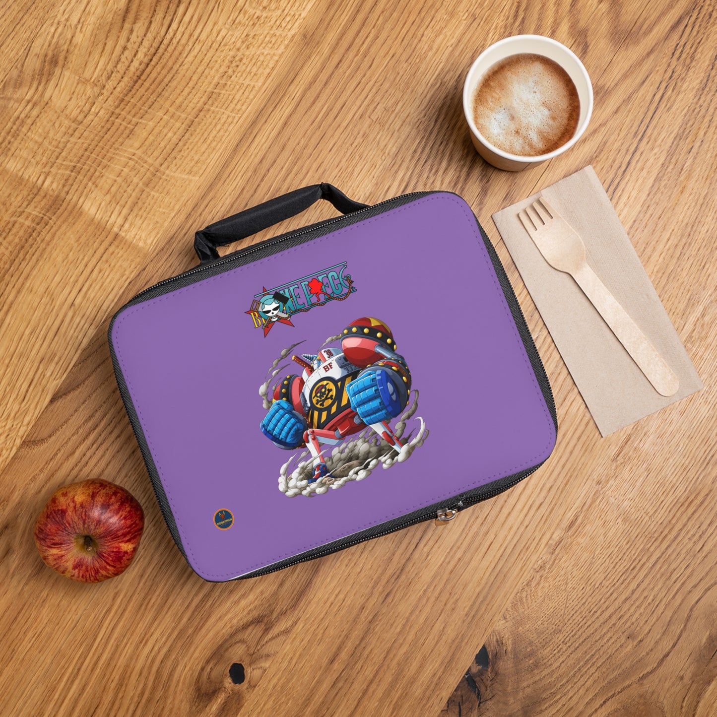 Franky One Piece Anime Lunch Bag Light purple 🍱