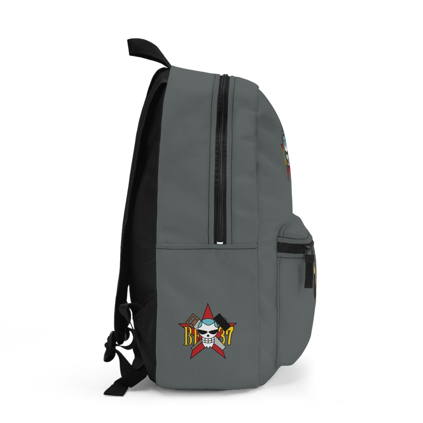 Franky One Piece Anime Backpack Dark grey 🔧
