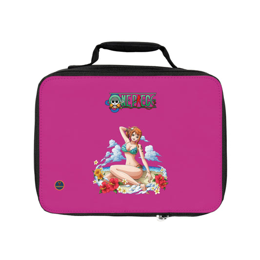 Nami One Piece Anime Lunch Bag Pink 🍱