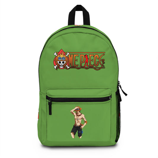 Sanji One Piece Anime Backpack Green 🍳