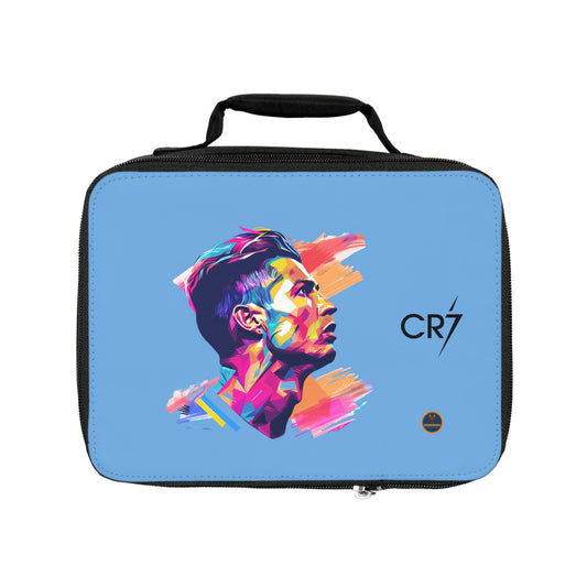 Cristiano Ronaldo CR7 Thermal Lunch Bag Light blue ⚽🥶