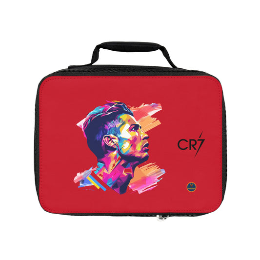 Cristiano Ronaldo CR7 Thermal Lunch Bag Dark red ⚽🥶