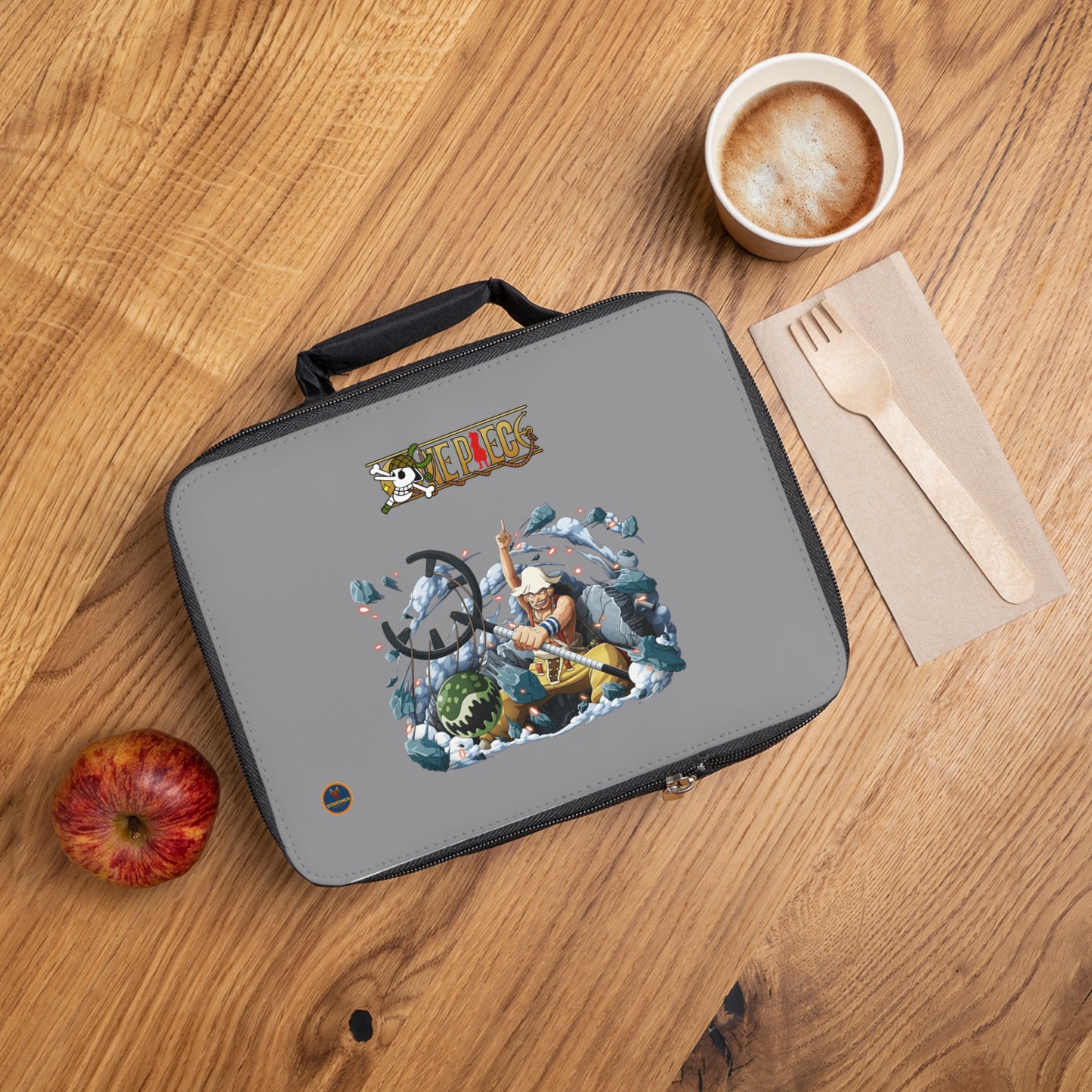 Usopp One Piece Anime Lunch Bag Grey 🍱