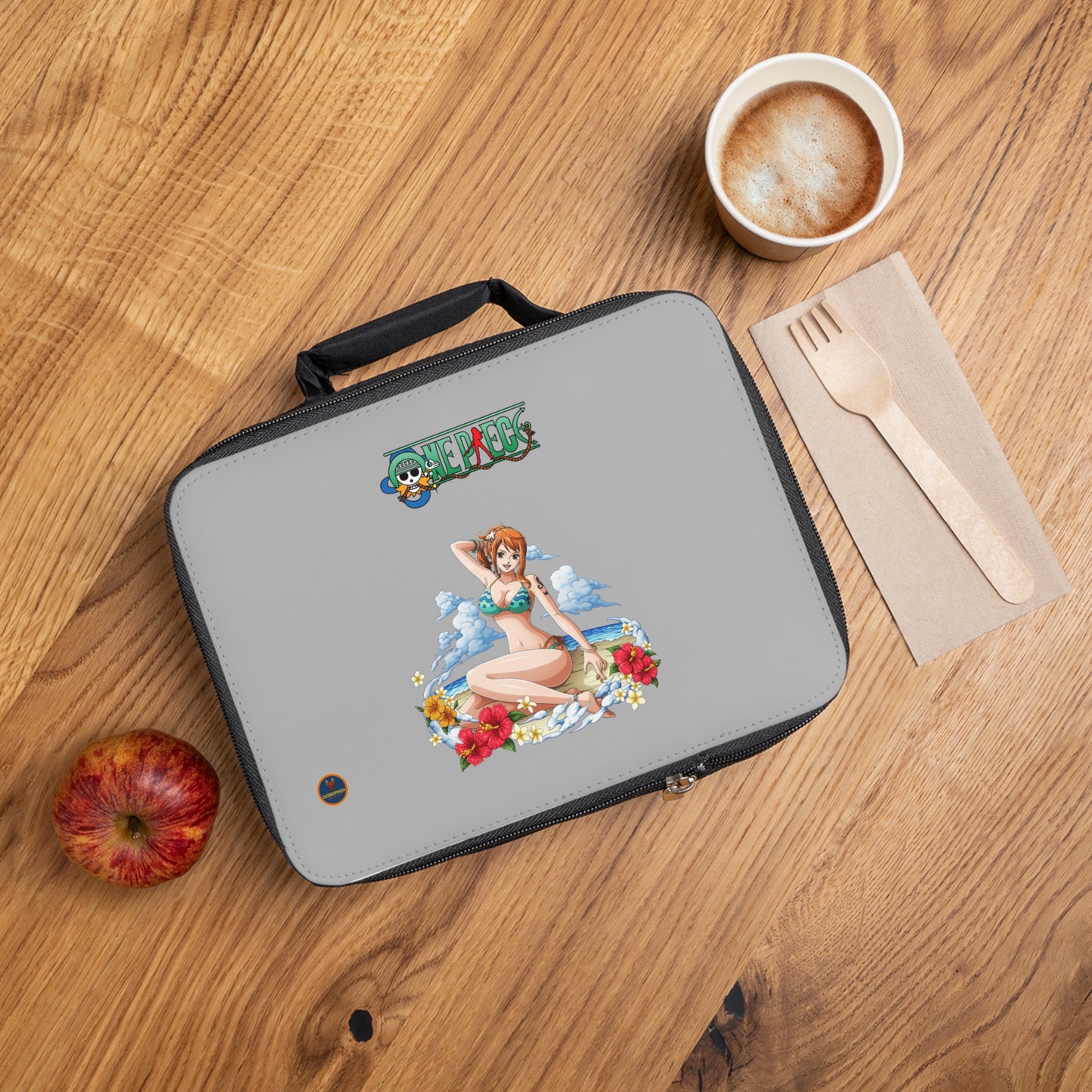 Nami One Piece Anime Lunch Bag Light grey 🍱