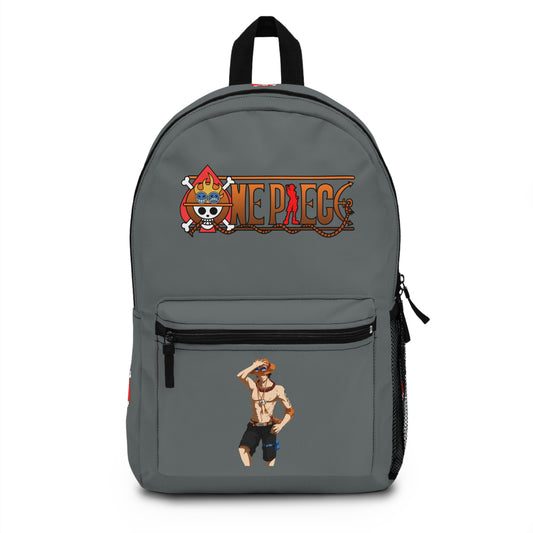 Sanji One Piece Anime Backpack Dark grey 🍳