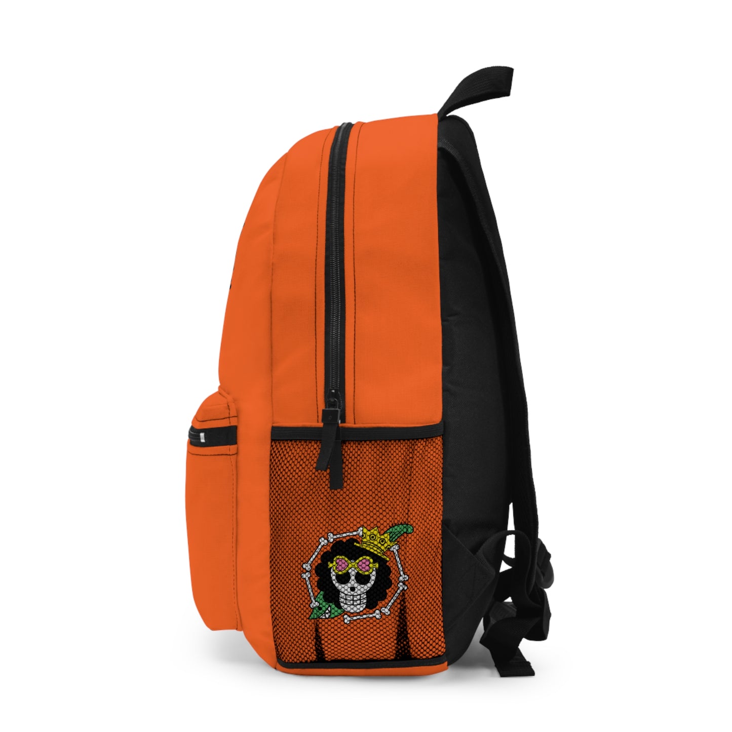 Brook One Piece Anime Backpack Orange🎵