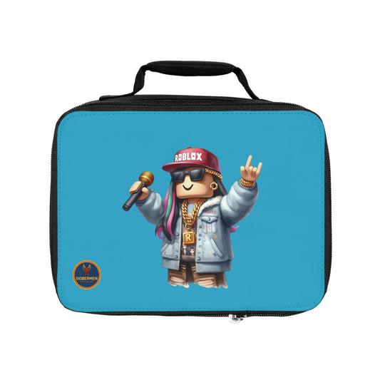 Insulated Roblox Lunch Tote Turquoise 🎮✨⚡