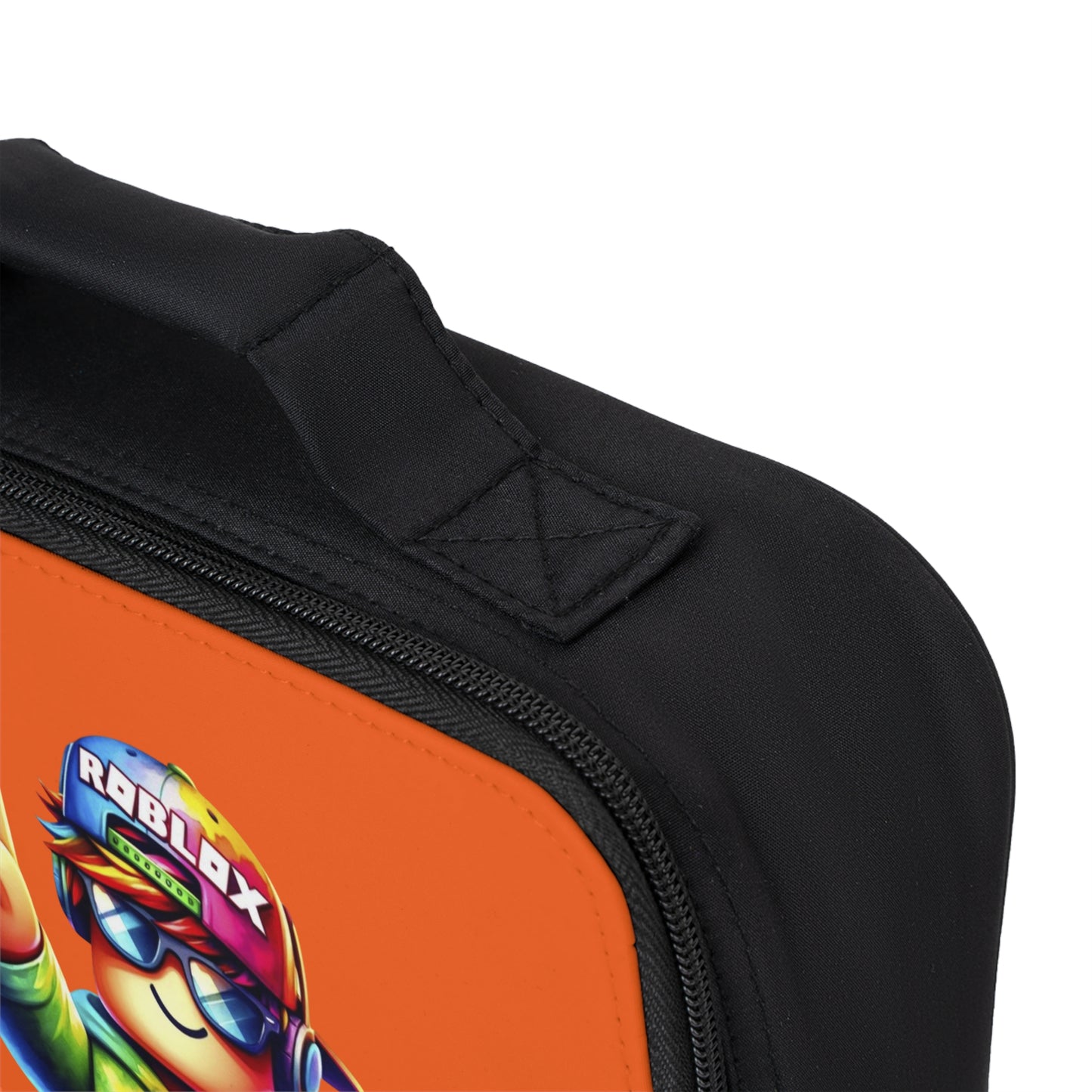 Vibrant Roblox Lunch Box Orange 🌈 🎮🎒