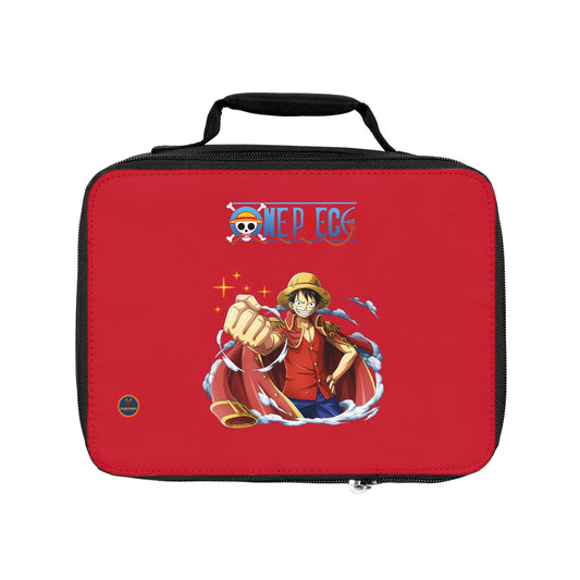 Monkey D. Luffy One Piece Anime Lunch Bag Dark red 🍱