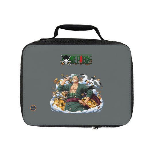 Roronoa Zoro One Piece Anime Lunch Bag Dark grey 🍱