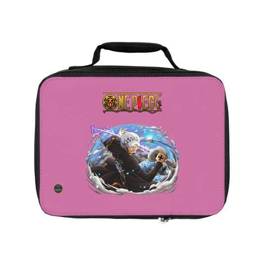 Trafalgar D. Water Law One Piece Anime Lunch Bag Light pink 🍱